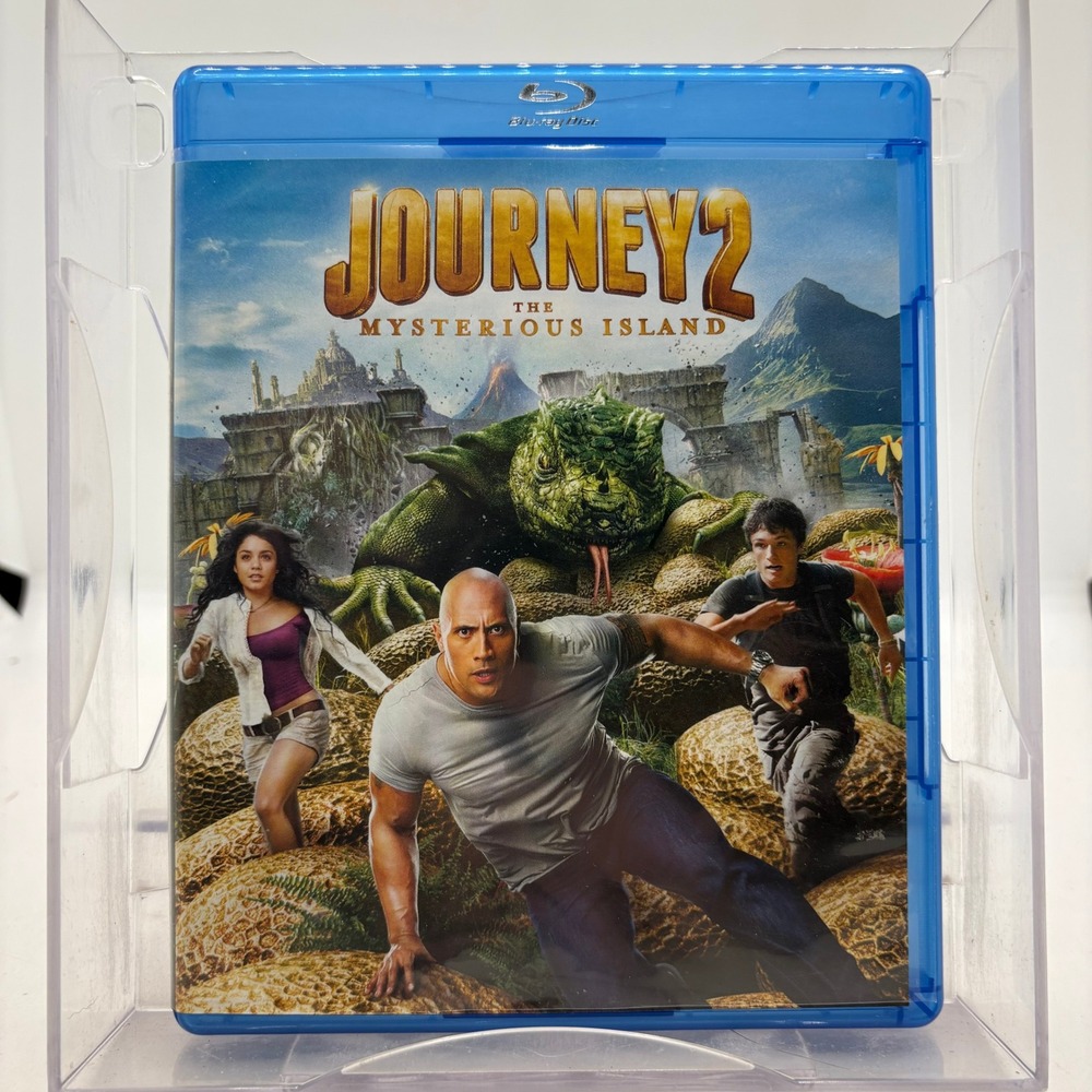 Journey 2 The Mysterious Island Blu-ray DVD Dwayne Johnson Josh Hutcherson 2012